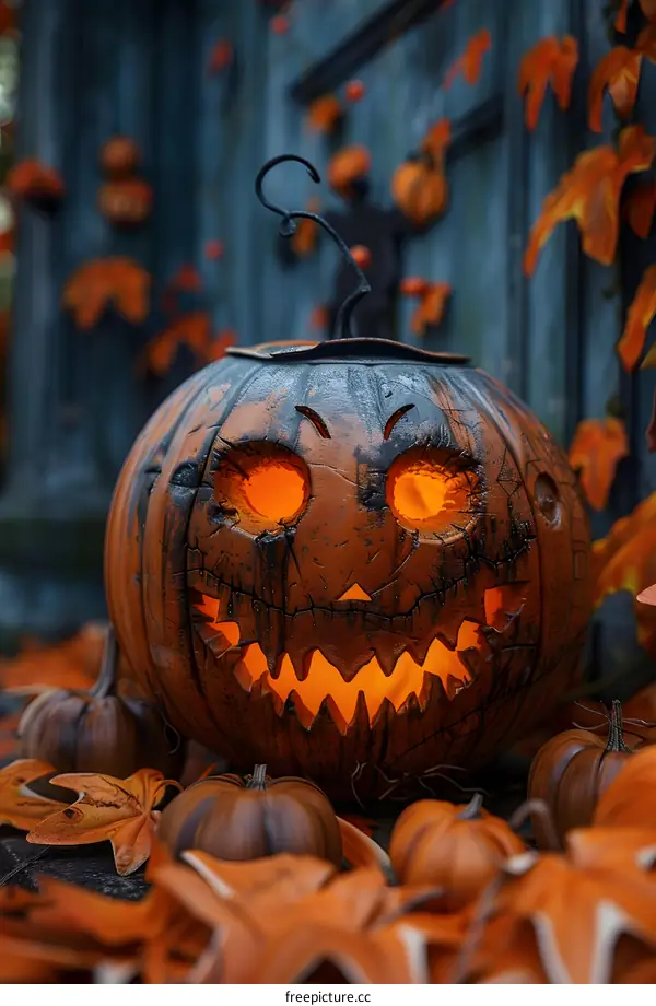 Spooky Halloween Pumpkin