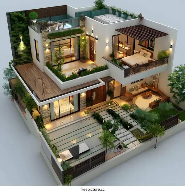 Duplex house