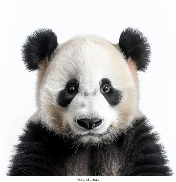 Close-up of a Panda's Face