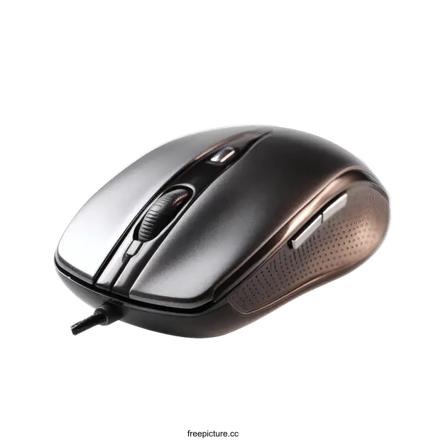 [Transparent Background PNG]Modern Wireless Computer Mouse