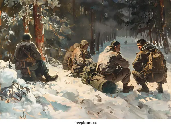 U.S.  Seventh  Army  in  the  Vosges  Mountains  in  France