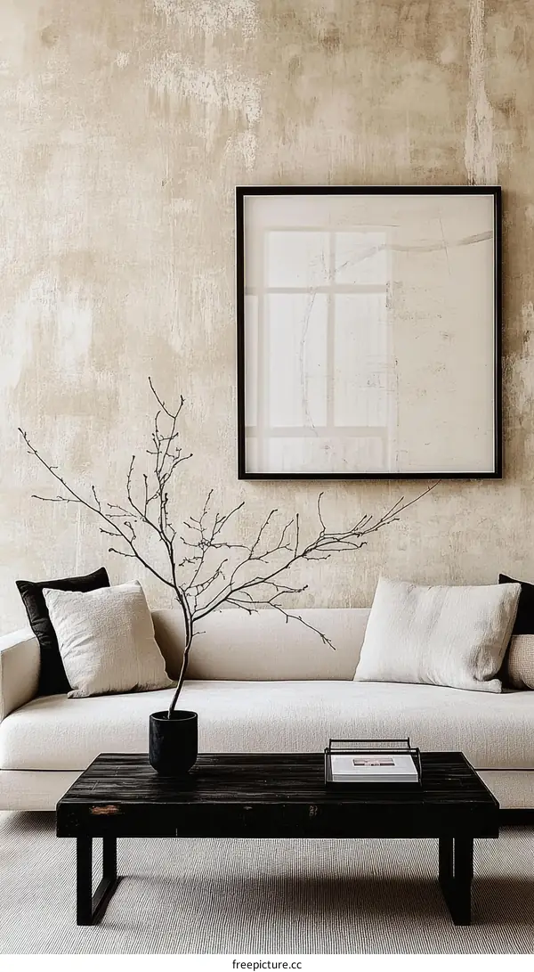 Modern Minimalist Living Room Interior Design