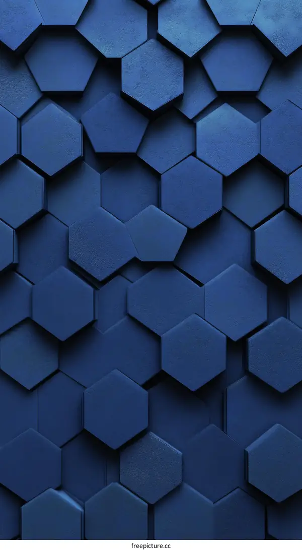 Abstract Geometric Hexagon Pattern Background