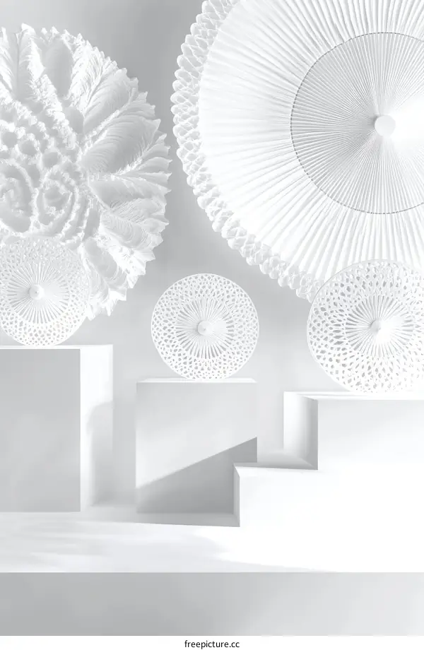 Modern Abstract White Decorative Lighting Design