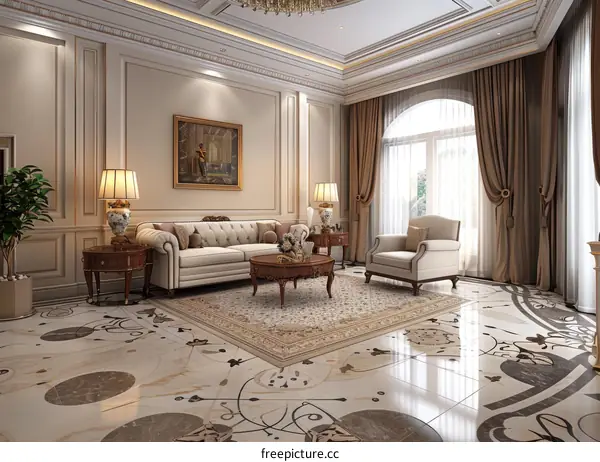 European Style Living Room: Cozy Elegance