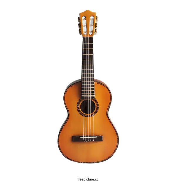 [Transparent Background PNG]Classical Acoustic Guitar Image