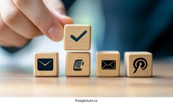 Contact Methods on Wooden Blocks