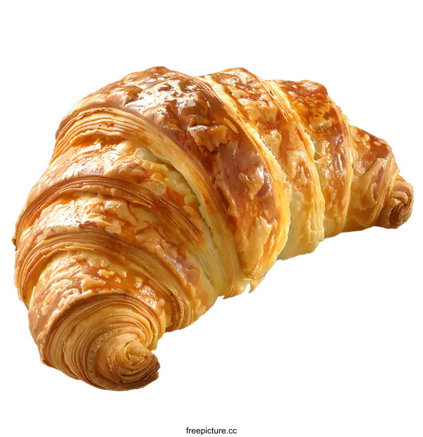 [Transparent Background PNG]yummy croissant