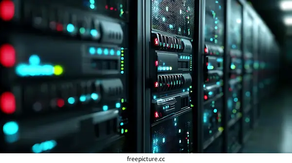 Modern Data Center Server Racks