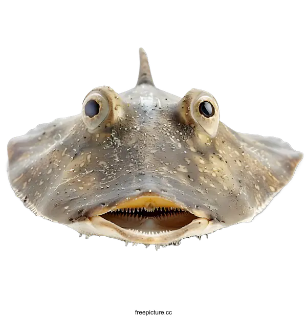 [Transparent Background PNG]Close Up Of Stargazer Fish