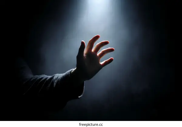 Reaching Hand in the Dark