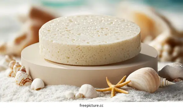 Natural Sea Sponge for Spa and Wellness