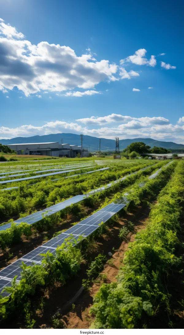 Carrot Farm Solar Panel Field