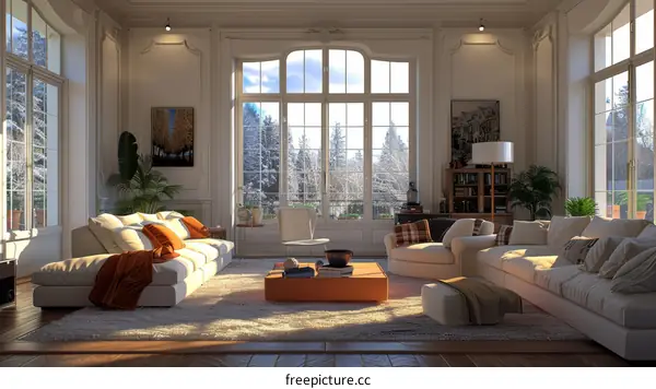 Modern Living Room Interior Design