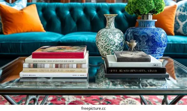 Elegant Living Room Coffee Table Decor