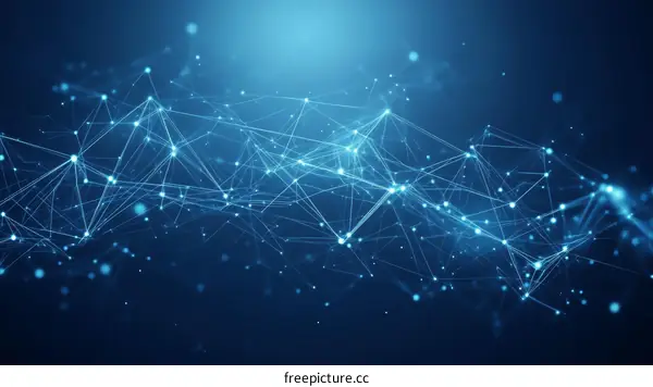 Abstract Network Connection Illustration