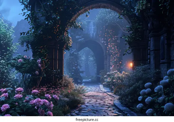 Mystical Garden of Wonders