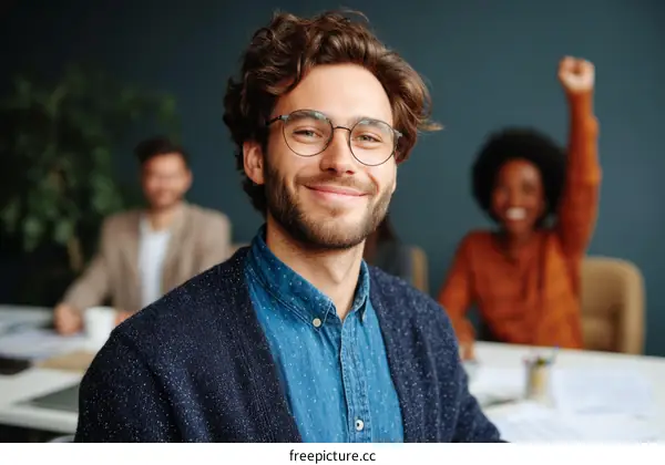 Diverse Group of Colleagues in Productive Meeting