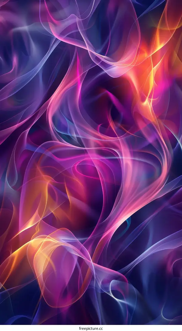 Flickering Flames in Vivid Array