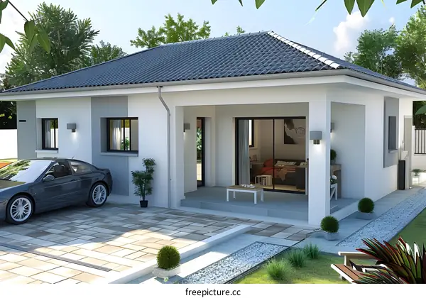 A modern style house