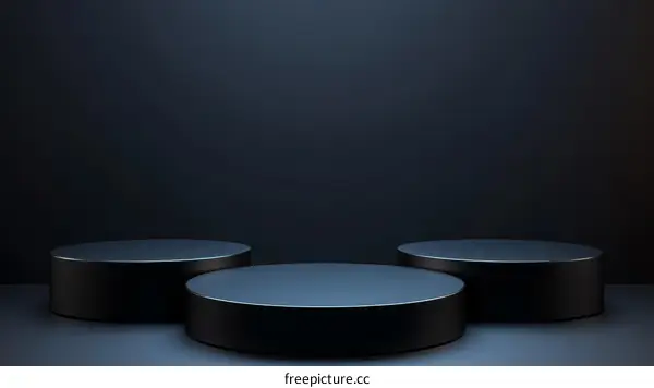 Dark Elegant Product Display Design