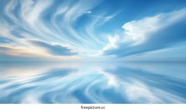 Serene Sky Reflections