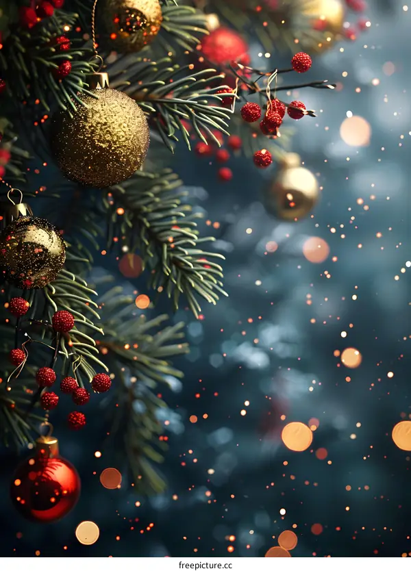 Christmas Tree with Ornaments