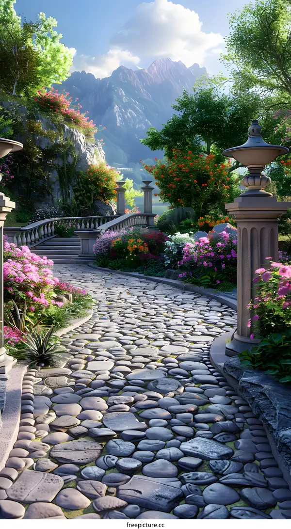 Fantasy Garden Path