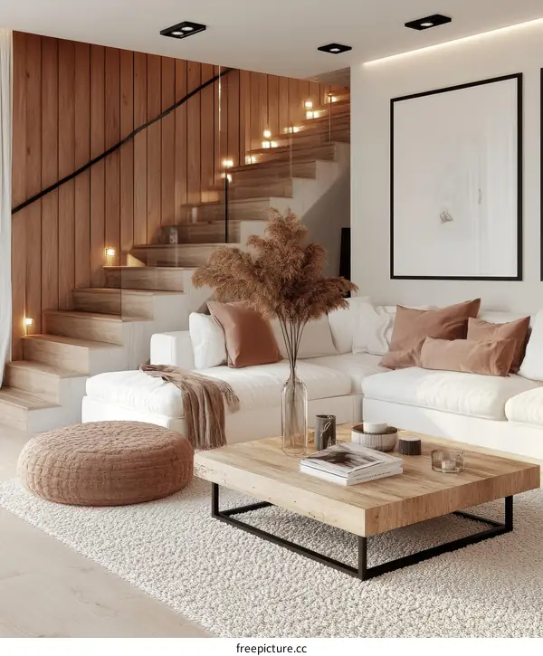 Modern Minimalist Living Room Interior Design