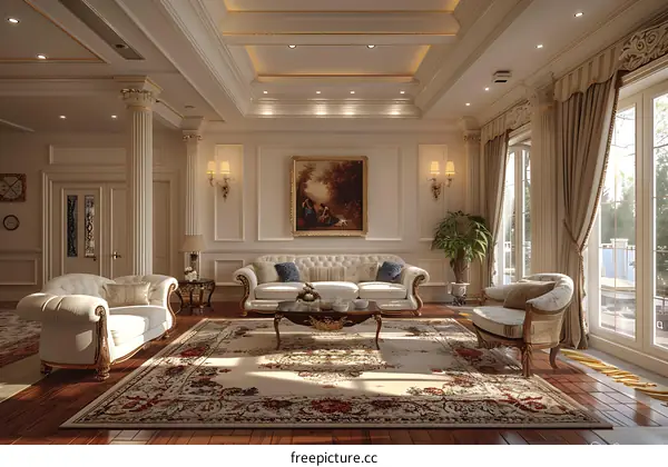 European-style living room