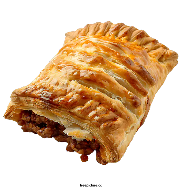 [Transparent Background PNG]A delicious Cornish pasty
