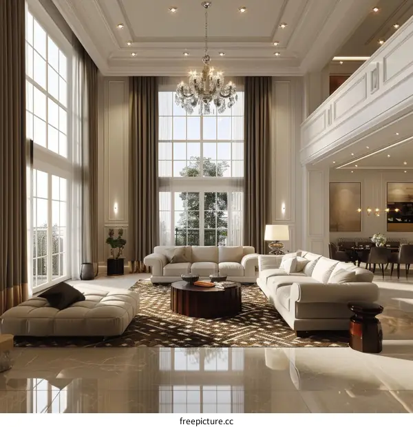 Comfortable and Modern Living Room