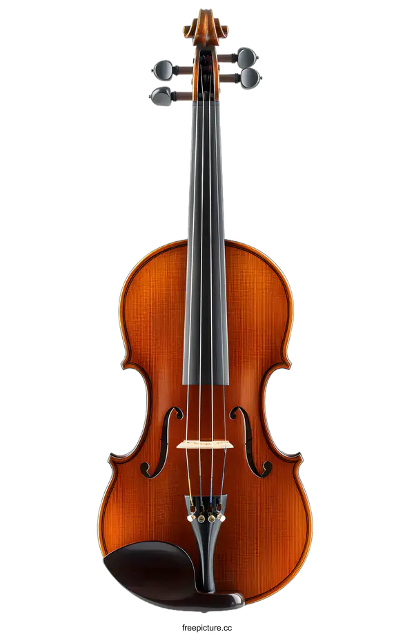 [Transparent Background PNG]violin front view