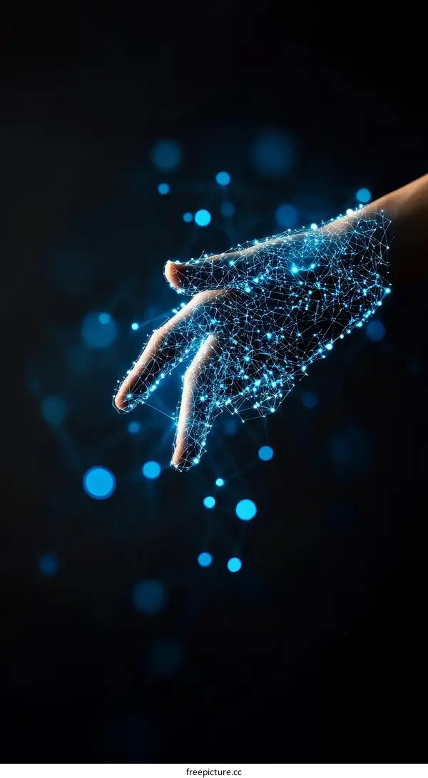 Digital Hand Illustration Technology Network