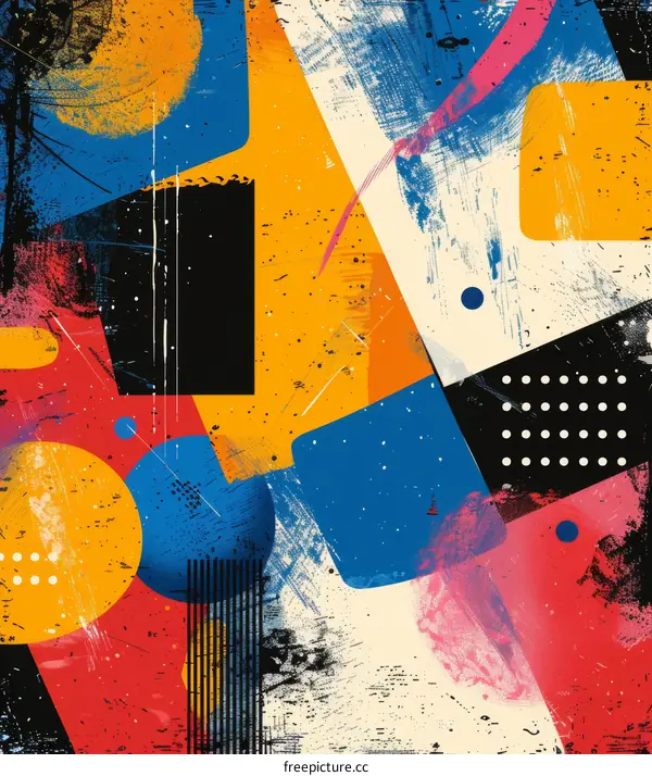 A Plethora of Geometric Shapes Combined