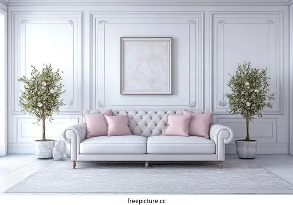 Elegant Living Room Interior Design