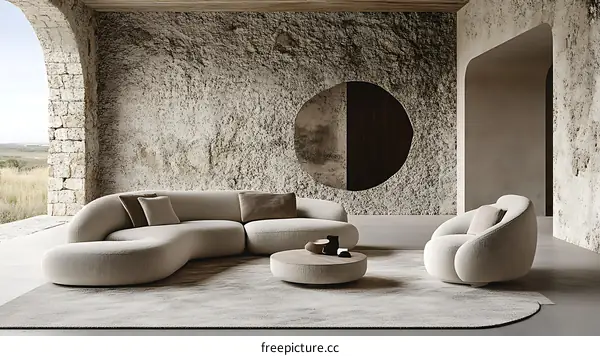 Modern Minimalist Living Room Interior Design