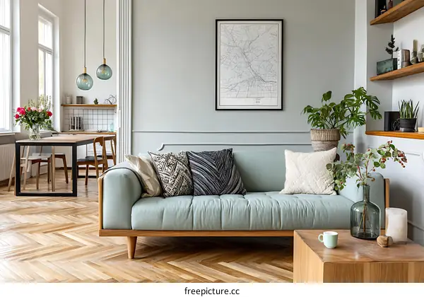 Modern Minimalist Living Room Interior Design