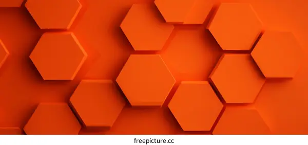 Abstract Geometric Hexagon Pattern Background