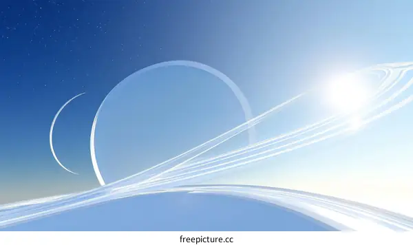 Abstract Celestial Space Design