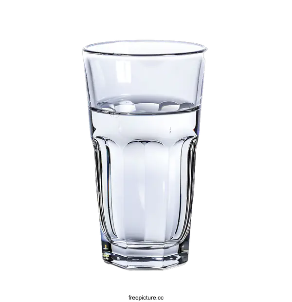 [Transparent Background PNG]Glass of Water on transparent background