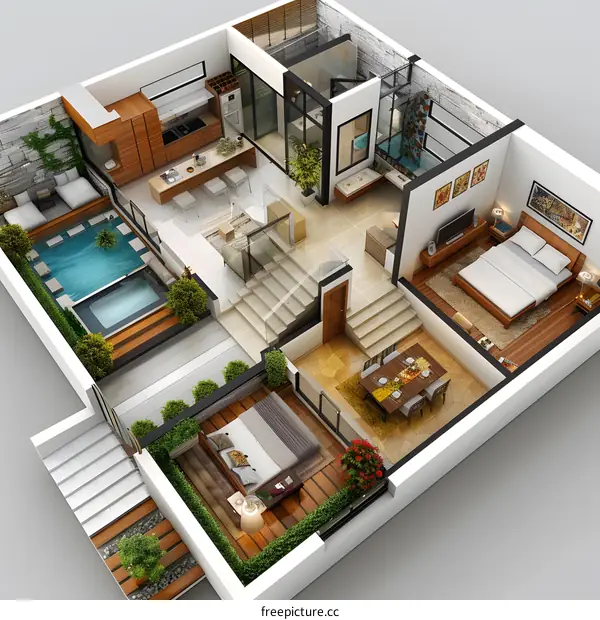 3D home interior design software