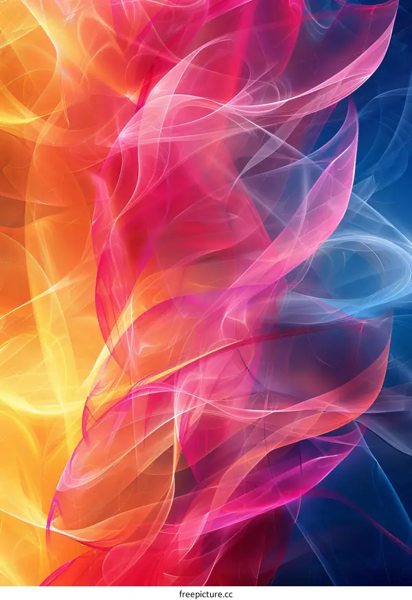 Vivid Dancing Flames