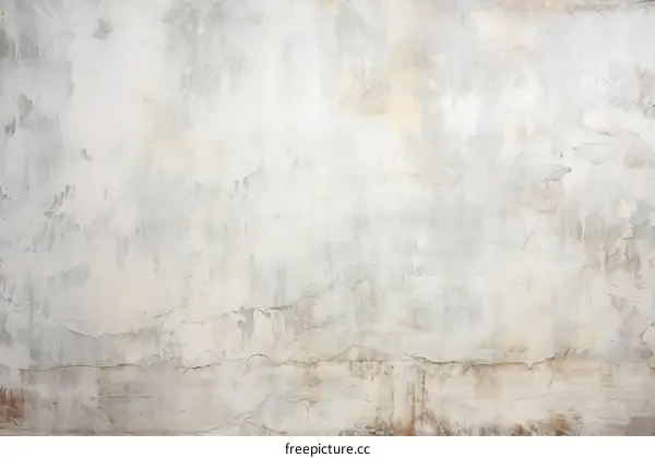 White and gray abstract painting with a rough texture