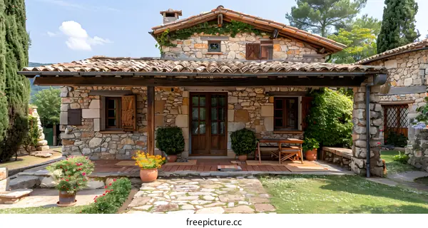 Charming Stone Cottage with Patio and Garden