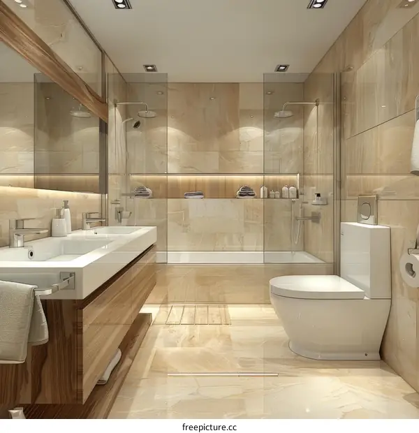Modern Luxury Bathroom Interior Design