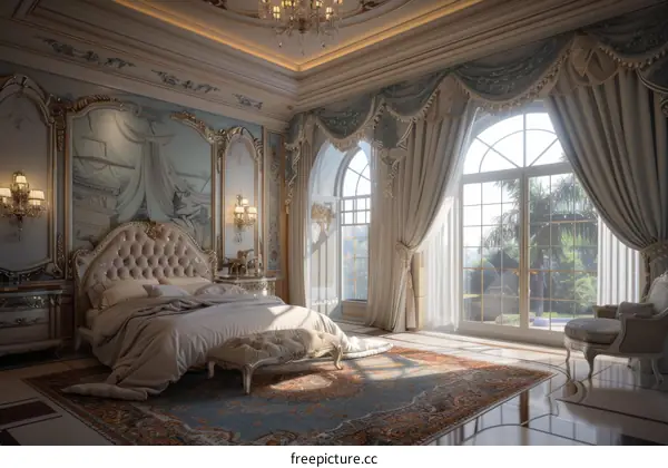 Luxurious Elegant Bedroom Interior Design