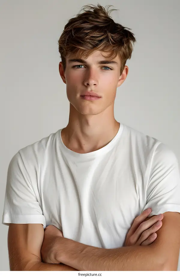Young Man with Arms Crossed
