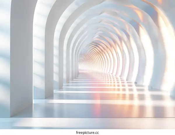 Futuristic Sci-Fi Corridor