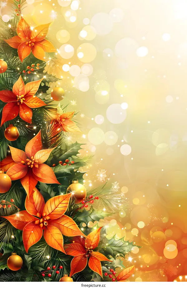 Christmas poinsettia